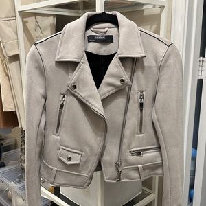 Zara faux suede jacket